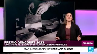 Premio Goncourt 120 años de altibajos en el planeta literario francés [upl. by Eixam]