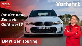 BMW 3er Touring 2022 Wie gut ist das Update  auto motor und sport [upl. by Solorac493]