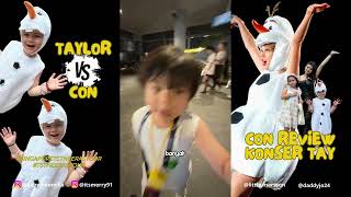 Review Konser Taylor ala Con sampai jadi cosplay olaf [upl. by Dyrraj]