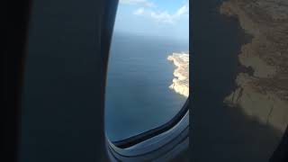 Landing at Malta Airport ลงทึ่สนามบินมอลตา [upl. by Reywas228]