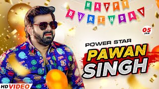 Pawan Singh Birthday Song  Happy Birthday Pawan Singh Ji  5 January  Preeti Rai [upl. by Anan]