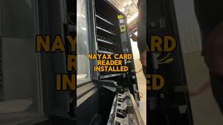 Installing a Nayax Card Reader on one of our vending machines vendingmachines vendinglife vending [upl. by Eremehc]