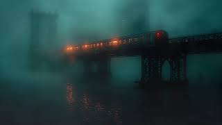 Night Crossing  Meditative Dark Ambient Journey  Relaxing Post Apocalyptic Ambient Music [upl. by Elokkin]