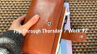 Flip Through Thursday  Week 37  September 2024  Pink Planner Girl [upl. by Violetta]