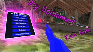 Rig Spammer Most Op Open Tag Mod Menu  Ace Cheat Menu [upl. by Nauqet]