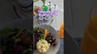 Travel To Anguilla Breakfast Time  Lola Bev Vlogs USA [upl. by Dnumsed]