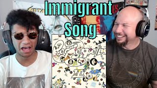 Led Zeppelin  Immigrant Song Reaction [upl. by Dorrehs714]