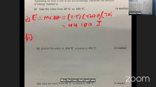 CSEC physics specific heat capacity and latent heat review [upl. by Namia]