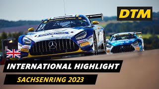 DTM Sachsenring  International extended Highlight [upl. by Brodench687]