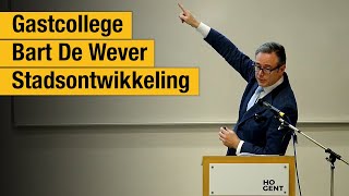 Gastcollege Bart De Wever over stadsontwikkeling HOGENT [upl. by Dannica]