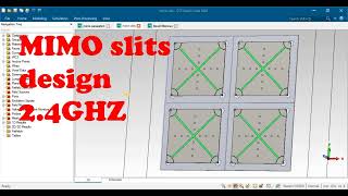 Differentially Fed DualPolarized Antenna Array for 5G6G mmWave in cst [upl. by Greenlee]