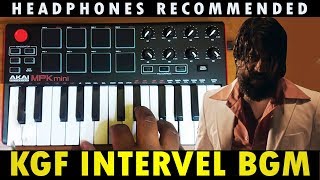 KGF Mass Interval Scene Bgm  Cover By Raj Bharath  Yash  RaviBasrur RingTone [upl. by Yssak]