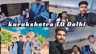 kurukshetra To Delhi ❤️ Travel 🧳travel delhi funny comedy ytshorts [upl. by Ron]