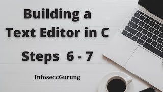 Building a Text Editor in C  Step 67 [upl. by Anikal]