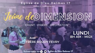 EN DIRECT  Jeune de dimension  Église de Dieu Delmas 17  Lundi 22 Janvier 2024 Part 2 [upl. by Eerpud]