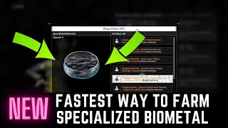 NEW FASTEST WAY TO FARM SPECIALIZED BIOMETAL  THE FIRST DESCENDANT [upl. by Ahsot]