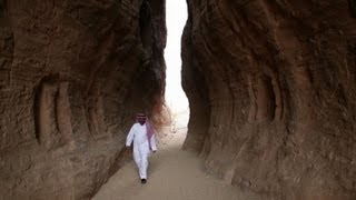 Saudi eases access to longhidden ancient ruins [upl. by Yelnahs]