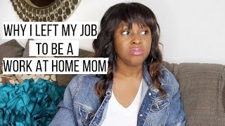 Why I Left My Job to be a Work at Home Mom  Scary Daycare Experience  Stay at Home Mom [upl. by Eima]