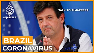 Luiz Henrique Mandetta Bolsonaro follows Trump on coronavirus  Talk to Al Jazeera [upl. by Deyes885]