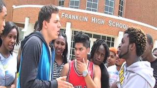 Franklin High School AVAs Rap Battle 2 [upl. by Ellinet]