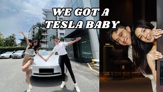 WE GOT A TESLA MODEL 3 [upl. by Novikoff]