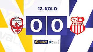 Mozzart Bet Prva liga Srbije 202425  13Kolo VOŽDOVAC – OFK VRŠAC 00 [upl. by Arrej]