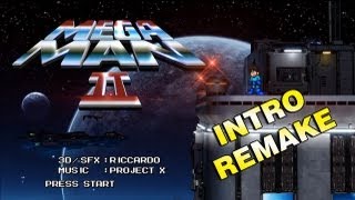 MEGAMAN 2 INTRO REMAKE 1080p [upl. by Noitsuj]