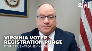 Supreme Court rules Virginia may purge voter registrations former US attorney weighs in [upl. by Ahsoym]