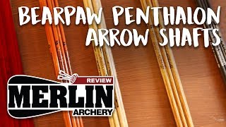 Merlin Archery REVIEW No 3  Bearpaw Penthalon Arrow Shafts [upl. by Roshelle]