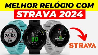 Top 3 Relógios Compatíveis Com STRAVA Com Melhor Custo Benefício [upl. by Ij607]