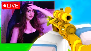 I Joined Streamers With The Most PAY TO WIN Weapon in Roblox [upl. by Ark]