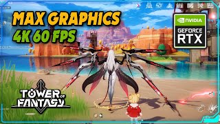 Tower of Fantasy Ultra Graphics Gameplay PC 2024  Ray Tracing  4K 60FPS 2 [upl. by Ylrehc757]