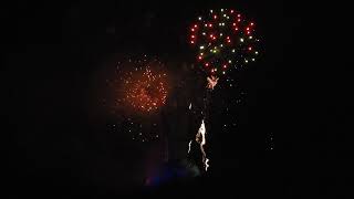 Stirling National Wallace Monument  New Years Fireworks 2022 4K [upl. by Htiduj224]