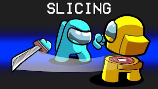 Slicing Mod in Among Us [upl. by Akisey776]