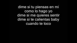 Nicky Jam  Dime si tu piensas en mi  Con letra [upl. by Bilski]