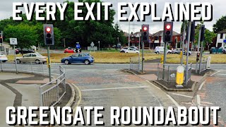 How To Navigate The Greengate Roundabout Middleton Junction roundabout [upl. by Giarla]