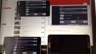 Samsung SideSync VS LG OnScreen Phone TEST 2 [upl. by Yvad285]