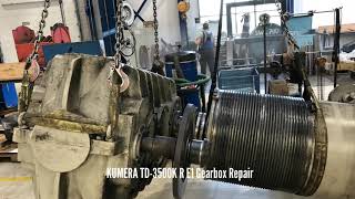 KUMERA TD 3500K R E1 Gearbox Repair  GBS International [upl. by Goodkin]