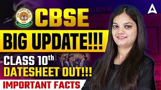 CBSE Board Date Sheet 2025 Out 🚨  CBSE Latest News  Class 10 and 12th Board Exams Schedule out 🤯 [upl. by Marcile]