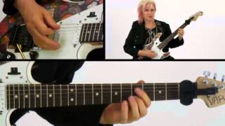 50 UltraIntervallic Licks  41 Six Shooter  Guitar Lesson  Jennifer Batten [upl. by Hazlett]