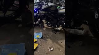 Just miss the engine work 🥺shortvideo motorcycle motovlogger [upl. by Eirol]