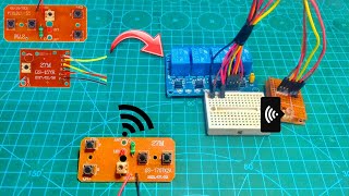 4 Channels Relay Module Control Wireless with Rc Car Remote [upl. by Anet492]