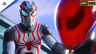 Marvel’s SpiderMan 2 Tactical amp Smoke and Mirrors Fights Hunters NG  PS5 4K HDR 60 FPS [upl. by Atteugram]