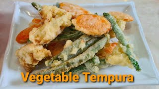 Tempura Vegetables [upl. by Virge]