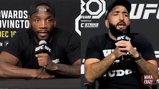 Leon Edwards vs Belal Muhammad 2 Trash Talk Highlights UFC 304 [upl. by Howe]