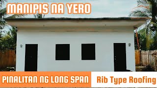 Boarding House Roof Repair  Manipis Na Yero Pinalitan Ng Long Span  BISAYA Version [upl. by Esinej]