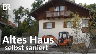 Umbau zum Energiesparhaus Ehepaar saniert Altbau selbst  Schwaben  Altbayern  BR [upl. by Eemyaj741]