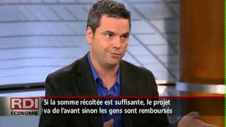 RDI Économie  Entrevue Chris Arseneault [upl. by Mencher]