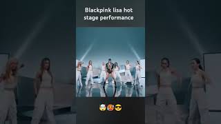 blackpink Lisa hot stage performance 😎🥵🤯 lisa anandbhasker6889 [upl. by Anilrahc897]