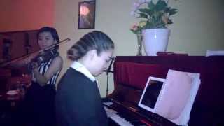 Quan CAFE 42  Ho con Rua  Ht Piano amp Violin Khanh AnampBich Duyen [upl. by Hplar]